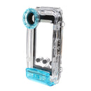 Fullbody Hermetic Screwed Case Waterproof Cover Shockproof Underwater Diving for iPhone 5/5s/5c 4'' Blue