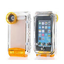 Fullbody Hermetic Screwed Case Waterproof Cover Shockproof Underwater Diving for iPhone 5/5s/5c 4'' Yellow