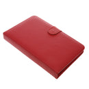 Wired Keyboard Flip 4.2''-6.5' 'Holster Case Cover Kickstand For Smsung HUAWEI HTC Micro USB Phone W/ OTG Red