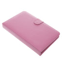 Wired Keyboard Flip 4.2''-6.5' 'Holster Case Cover Kickstand For Smsung HUAWEI HTC Micro USB Phone W/ OTG Pink