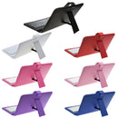 Wired Keyboard Flip 4.2''-6.5' 'Holster Case Cover Kickstand For Smsung HUAWEI HTC Micro USB Phone W/ OTG Pink