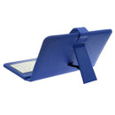 Wired Keyboard Flip 4.2''-6.5' 'Holster Case Cover Kickstand For Smsung HUAWEI HTC Micro USB Phone W/ OTG Navy