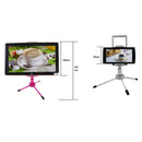 Aluminum Alloy Tripod Mobile Phone Tablet Mount Holder Bracket Universal