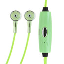 LED Luminous In ear Running Sports Earphone Stereo Headphones Headset Green