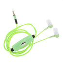 LED Luminous In ear Running Sports Earphone Stereo Headphones Headset Green
