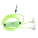 LED Luminous In ear Running Sports Earphone Stereo Headphones Headset Green