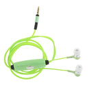 LED Luminous In ear Running Sports Earphone Stereo Headphones Headset Green