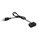 Convertor + 50cm USB 2.0 Male Charger Cable Lead HDMI Male to Female M/F Splitter Adapter for HDTV, PlayStation 3, DVD