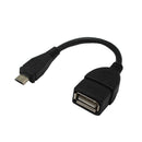 V8 Micro USB 2.0 Male to USB A Female Data Sync OTG Cable Cord For Cellphone GPS PDA