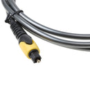 Digital Fiber Optic Audio Cable Optical SPDIF TosLink for TV DVD AMP 1.5m