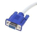 VGA Male to Male Extension Adapter Cable for PC TV 1.5m