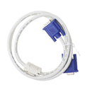 VGA Male to Male Extension Adapter Cable for PC TV 1.5m
