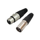 3 Pin Male XLR Socket To Male 6.3mm Stereo Jack Plug Adaptor Convertor