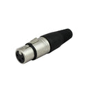 3 Pin Male XLR Socket To Male Stereo Jack Plug Adaptor Convertor