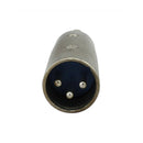 Headphone Adapter Plug 3 Pin Male Socket to 6.35 mm (1/ 4 inch) Mono Male Plug Stereo Audio Jack Headphone Adaptor