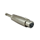 XLR Female to 1/4" 6.35mm Mono Male Plug Female Jack Audio Adapter Connector