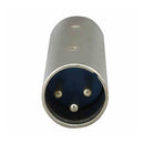 Audio XLR Male Coupler Gender Changer Male Mic Barrel Mike Adapter