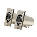 XLR 3Pin Female Socket Metal Panel Mount Chassis PCB Socket For Microphone