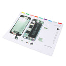 Magnetic Screws Pad Screw Keeper Chart Mat Repair Guide Tool Holder For iPhone 6