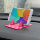 Magic Anti-Slip Non-Slip Mat Car Dashboard Table Sticky Pad Adhesive Mat for iPhone 6 7 Samsung GPS Pink