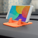 Magic Anti-Slip Non-Slip Mat Car Dashboard Table Sticky Pad Adhesive Mat for iPhone 6 7 Samsung GPS Orange