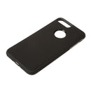 Magic Sticky Mobile Case, Anti Gravity Magical Nano Sticky TPU Back Phone Case Cover For iPhone 7+ 7Plus Black