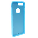 Magic Sticky Mobile Case, Anti Gravity Magical Nano Sticky TPU Back Phone Case Cover For iPhone 7+ 7Plus Blue