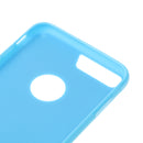 Magic Sticky Mobile Case, Anti Gravity Magical Nano Sticky TPU Back Phone Case Cover For iPhone 7+ 7Plus Blue
