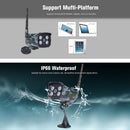 IR Bullet Camera, Wireless Full HD 1080P 2MP Security Camera IP WiFi Onvif Indoor/Outdoor Day/Nigh Vision EU Standard