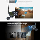 IR Bullet Camera, Wireless Full HD 1080P 2MP Security Camera IP WiFi Onvif Indoor/Outdoor Day/Nigh Vision EU Standard