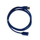 Hi-Speed USB 3.0 Male to Female Cable Extension Cord 1m Blue