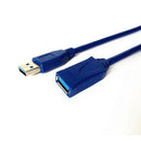 Hi-Speed USB 3.0 Male to Female Cable Extension Cord 1m Blue