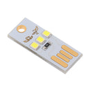 Mini Portable USB LED Light Pocket Card Lamp Mobile Power Camping Laptop
