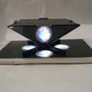 3D Prism Holographic, DIY 3D Holographic Video Play Display Pyramid Box for iPhone Samsung All 3.5-6.5'' Smartphone