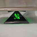 3D Prism Holographic, DIY 3D Holographic Video Play Display Pyramid Box for iPhone Samsung All 3.5-6.5'' Smartphone