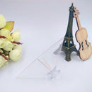 3D Prism Holographic, DIY 3D Holographic Video Play Display Pyramid Box Stand for IOS, Android All 3.5-6.5'' Smartphone Clear