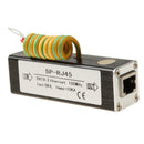 Network RJ45 Adapter Ethernet LAN Surge Protector Surge Suppressor for Thunder & Lightning Arrester Applied