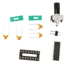 XR2206 High Precision Function Signal Generator DIY Kit Sine/Triangle/Square Output 1Hz-1MHz Adjustable Frequency Amplitude