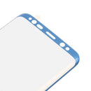 3D Premium Tempered Glass Screen Protector Case Cover for Samsung Galaxy S8 lcd Film 5.8'' Blue