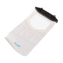 CleUniversal Waterproof Case?Dry Bag, Pouch, Transparent Snowproof Dirtproof Protective Cover for iPhone 4/5/6plus 7 7 plus Samsung S6 S7 edge under 5.8'' phone White