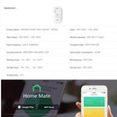 Orvibo Smart WiFi Remote Control Socket EU Standard with HomeMate App
