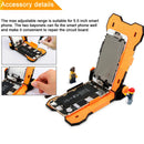 JAKEMY Universal Smart Phone Repair Holder PCB Board Stand Work Station Mobile Phone Fix Tools w/ Screwdrivers for Samsung iPhone 5 6s 6 7 Plus