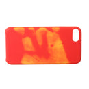 Thermal Sensor Phone Case, Magical Discoloration Thermal Heat Induction Phone Soft Case Red to Fluorescent Green For iPhone 7