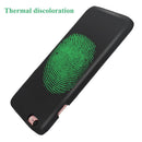 Thermal Sensor Comfortable Lightweight Physical Discoloration Induction Case Cover COMPATIBLE FOR IPhone 7 Black To Green