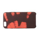 Thermal Sensor Phone Case, Magical Discoloration Thermal Heat Induction Phone Soft Case Black to Red For iPhone 6 6s