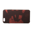 Thermal Sensor Phone Case, Magical Discoloration Thermal Heat Induction Phone Soft Case Black to Red For iPhone 6 6Plus