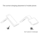 Fast Wireless Charger, QI Wireless Charging Stand Cradle Dock with LED Indicator 10W for Galaxy S6,Galaxy S6 Edge,S7 Edge,S7,Note 5
