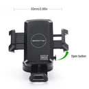 Wireless Car Charger Kit , Qi Wireless Charging Mount Suction Cup Holder for Samsung Galaxy S8/S7 Edge/S7/S6 Edge(Plus)/S6/Note 5, Nexus 4/5/6, Nokia, HTC and All Qi-enabled Devices, Black