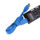 High Speed 7 Port USB Hub 3.0 Multi Hub Power Expansion For PC Laptop