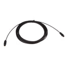 OD2.2 Digital Fiber Optical Audio VCR CD MD DVD TosLink Cable Lead Cord 5m